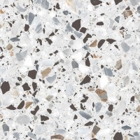 Керамогранит Terrazzo White цвет керамогранитной плитки Калаката