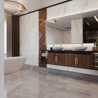 Керамогранит Arabesco Gold цвет керамогранитной плитки Белый