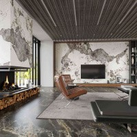 Керамогранит Atlas Grey цвет керамогранитной плитки Серый