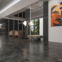 Керамогранит NTT9109P Vulcano цвет керамогранитной плитки Черный