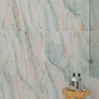 Керамогранит Onyx Aqua цвет керамогранитной плитки Голубой