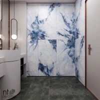 Керамогранит NTT9107P Callacata Ocean цвет керамогранитной плитки Голубой