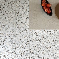 Керамогранит Terrazzo White цвет керамогранитной плитки Калаката