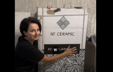 Коллекции Zeus и Quanta Grey бренда NT Ceramic в проекте переделки от KASUMOVAELEN