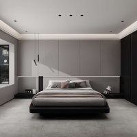 Керамогранит Concrete Darck Satin Glazed цвет керамогранитной плитки Серый