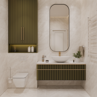 Керамогранит Onice ICE PRO 4D цвет керамогранитной плитки Бежевый