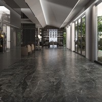 Керамогранит NTT9109P Vulcano цвет керамогранитной плитки Черный