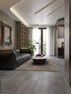 Stone Concret Dark Grey
