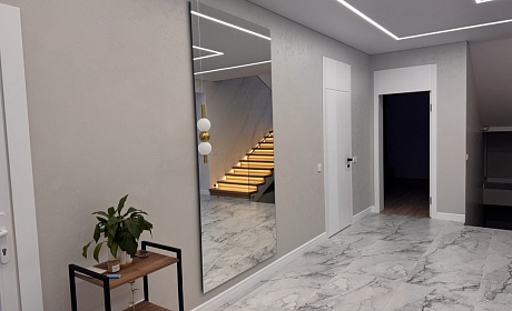 Коллекция Axion Ice Matt и Onyx Majestic в реализованной квартире