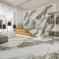 Керамогранит Bianco Struttura цвет керамогранитной плитки Серый