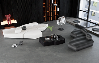 Керамогранит Moon Mat искусственный камень Moonstone