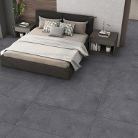 Керамогранит Zett Black цвет керамогранитной плитки Серый