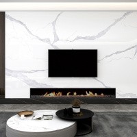 Керамогранит Bianco Statuario цвет керамогранитной плитки Серый