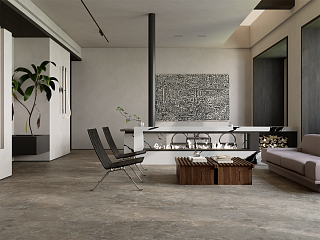 Керамогранит Pietra Brown Struttura искусственный камень Moonstone