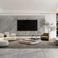Керамогранит Breccia Light Grey цвет керамогранитной плитки Серый