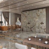 Керамогранит Stone Alpino цвет керамогранитной плитки Коричневый