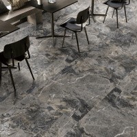 Керамогранит NTT9109P Vulcano цвет керамогранитной плитки Черный