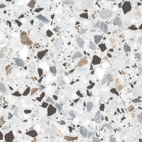 Керамогранит Terrazzo White цвет керамогранитной плитки Калаката