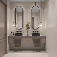 Керамогранит SKETCH ART HONEY MATT цвет керамогранитной плитки Розовый