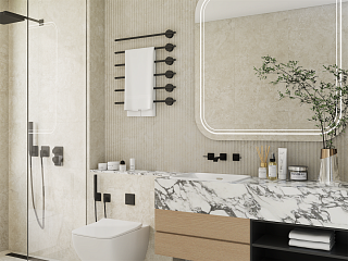 Керамогранит Zeus Taupe Line. Dec искусственный камень Moonstone