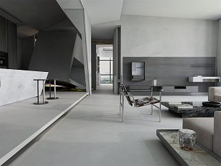 Керамогранит Betone Light Grey Antislip Carving искусственный камень Natural Stone