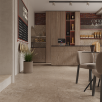 Керамогранит Axion Feron Clay цвет керамогранитной плитки Бежевый