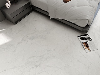 Керамогранит Botticino White Satin Glazed искусственный камень Riverstone