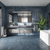 Керамогранит Metallic  Azul цвет керамогранитной плитки Синий