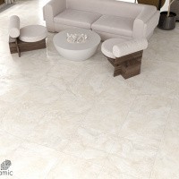 Керамогранит Travertine Beige цвет керамогранитной плитки Бежевый