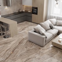 Керамогранит Gravel Equador цвет керамогранитной плитки Коричневый