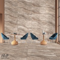 Керамогранит Gravel Equador цвет керамогранитной плитки Коричневый