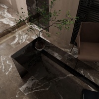 Керамогранит Kronos Brown Digital Satin цвет керамогранитной плитки Бежевый