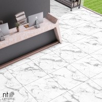 Керамогранит Callacata Endless Mat цвет керамогранитной плитки Белый