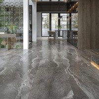 Керамогранит Slate Black цвет керамогранитной плитки Серый