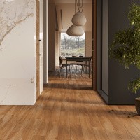 Керамогранит Wood Cherry Mat цвет керамогранитной плитки Коричневый