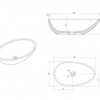 Раковина Napoli искусственный камень