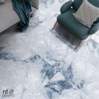 Керамогранит NTT9107P Callacata Ocean цвет керамогранитной плитки Голубой