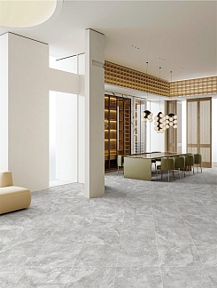 Керамогранит Travertine Grey искусственный камень Zeus