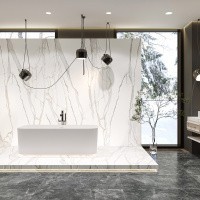 Керамогранит Calacatta Empire цвет керамогранитной плитки Белый