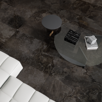 Керамогранит Slate Brown Mat цвет керамогранитной плитки Черный