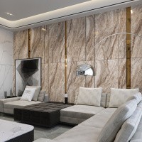 Керамогранит Gravel Equador цвет керамогранитной плитки Коричневый