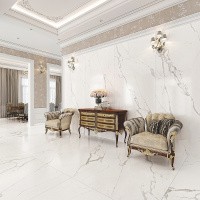Керамогранит Marble White цвет керамогранитной плитки Белый