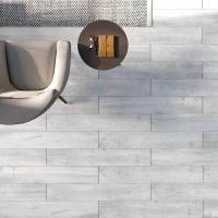 Керамогранит Wood Smoke Mat цвет керамогранитной плитки Серый