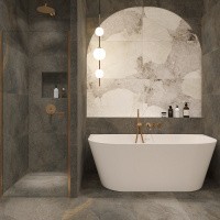 Керамогранит INFINITY PATAGONIA CLASSIC цвет керамогранитной плитки Серый