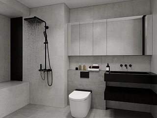 Керамогранит Concrete Light Satin Glazed искусственный камень Riverstone