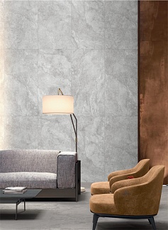 Керамогранит Travertine Grey искусственный камень Zeus