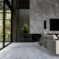 Керамогранит Wood Smoke Mat цвет керамогранитной плитки Серый