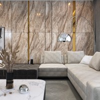 Керамогранит Gravel Equador цвет керамогранитной плитки Коричневый