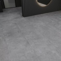 Керамогранит Zett Grafite цвет керамогранитной плитки Серый