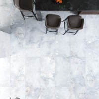 Керамогранит Onyx Solano Blue цвет керамогранитной плитки Голубой